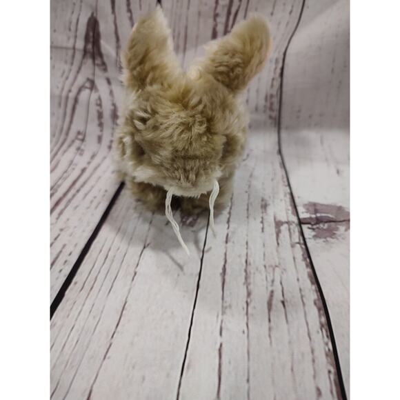 Bunny Rabbit Fuzzy Brown Plush Inter American stuffed Animal Realistic Easter - Picture 2 of 7